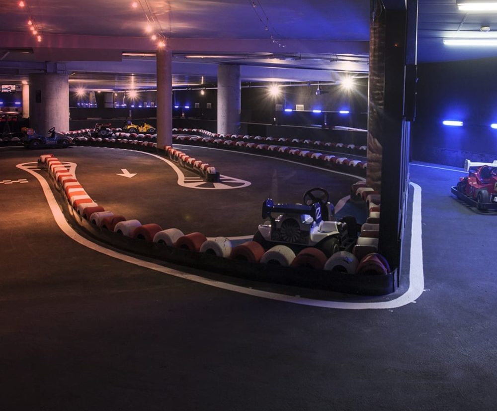 Karting indoor à Barcelone