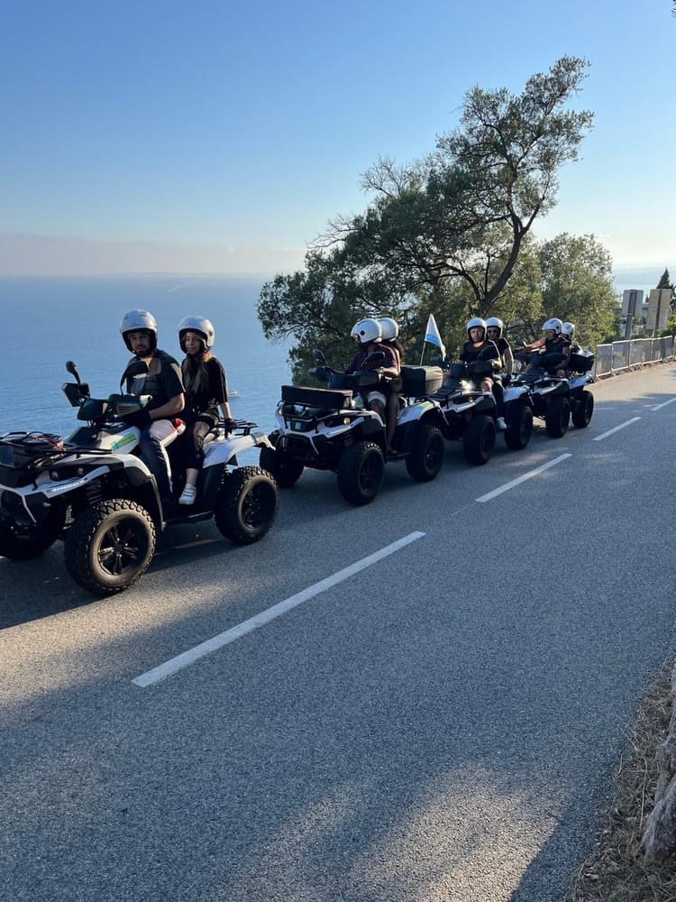 Balade en quad éléctrique à Puget sur Argens