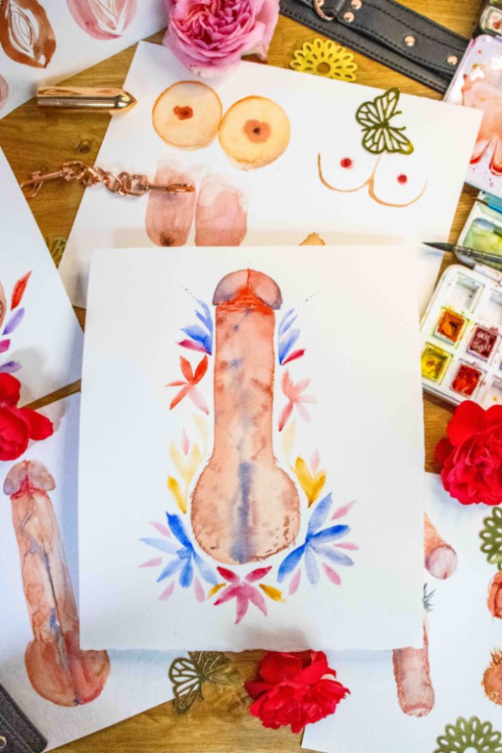 Atelier Aquarelle Coquin à Maulévrier Sainte Gertrude - Spécial EVJF