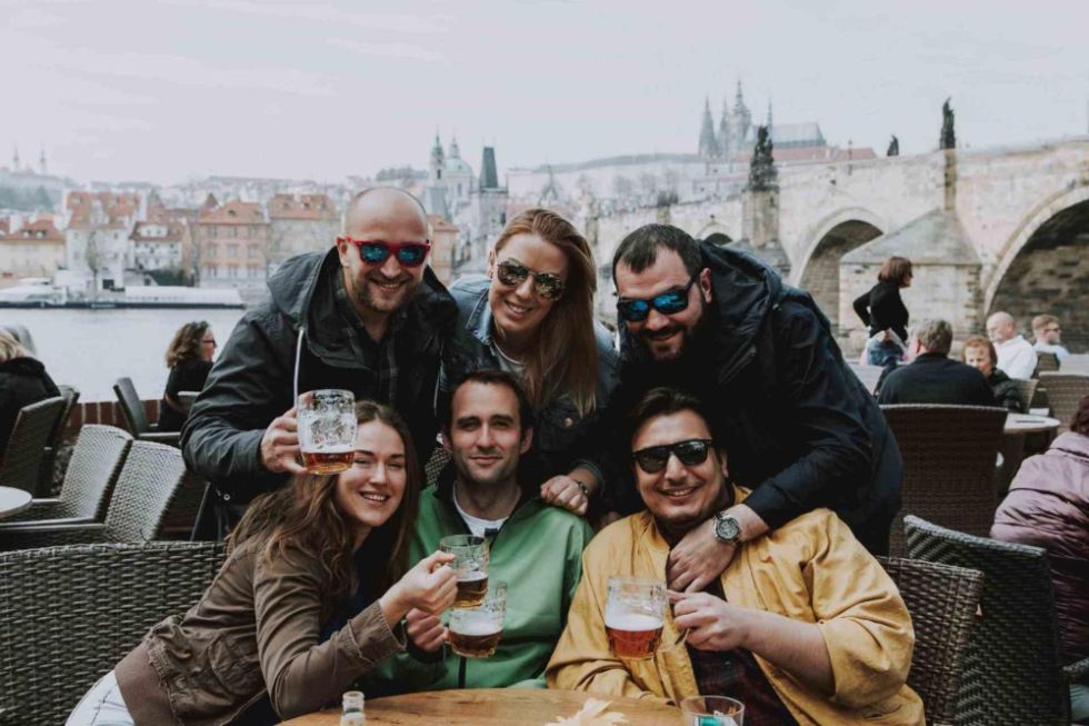 Dégustation de bières à Prague