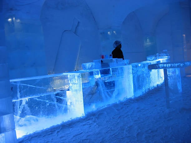 Ice bar et entrée en boîte à Prague