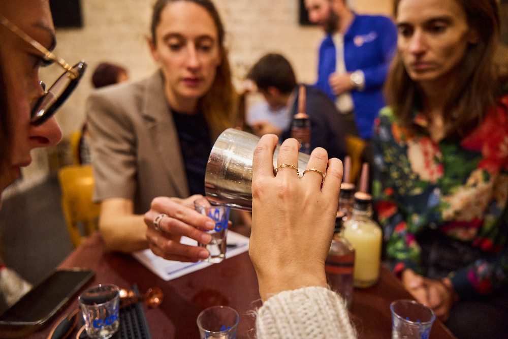 Atelier Invention de cocktails, Team Building