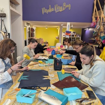 Atelier DIY maroquinerie à Lyon