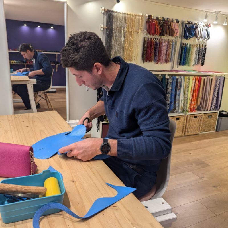 Atelier DIY maroquinerie à Lyon