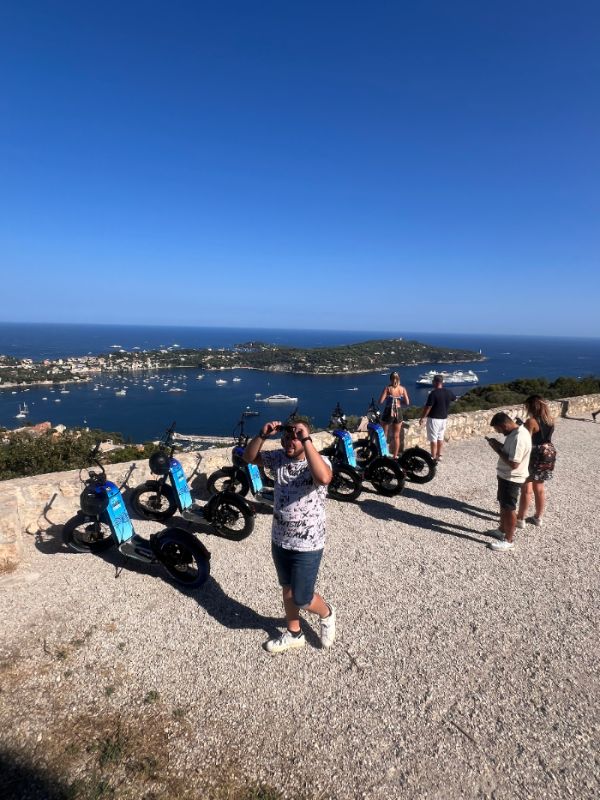 Balade en trottinette tout-terrain à Nice
