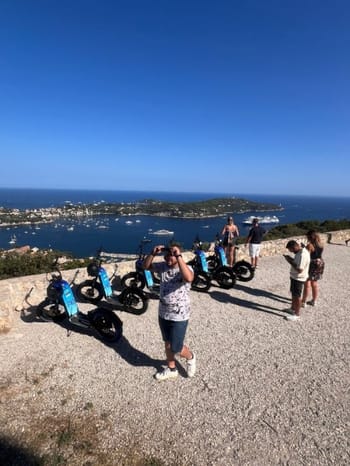 Balade en trottinette tout-terrain à Nice