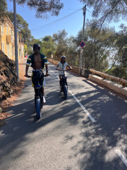 Balade en trottinette tout-terrain à Nice