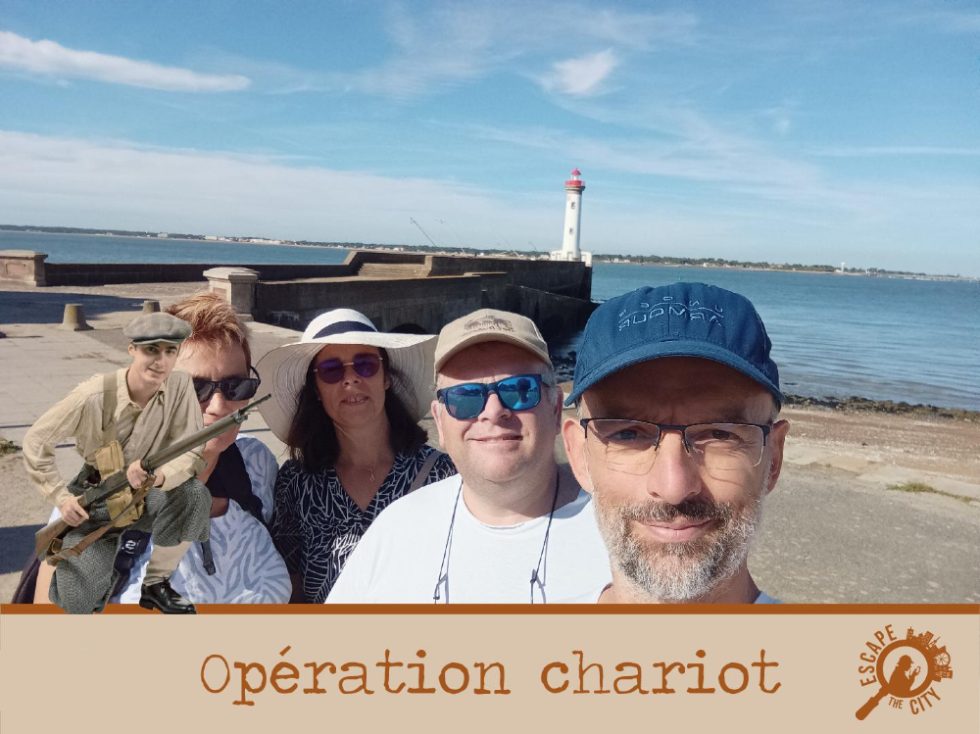 Escape Game en extérieur à Saint-Nazaire - Opération Chariot 