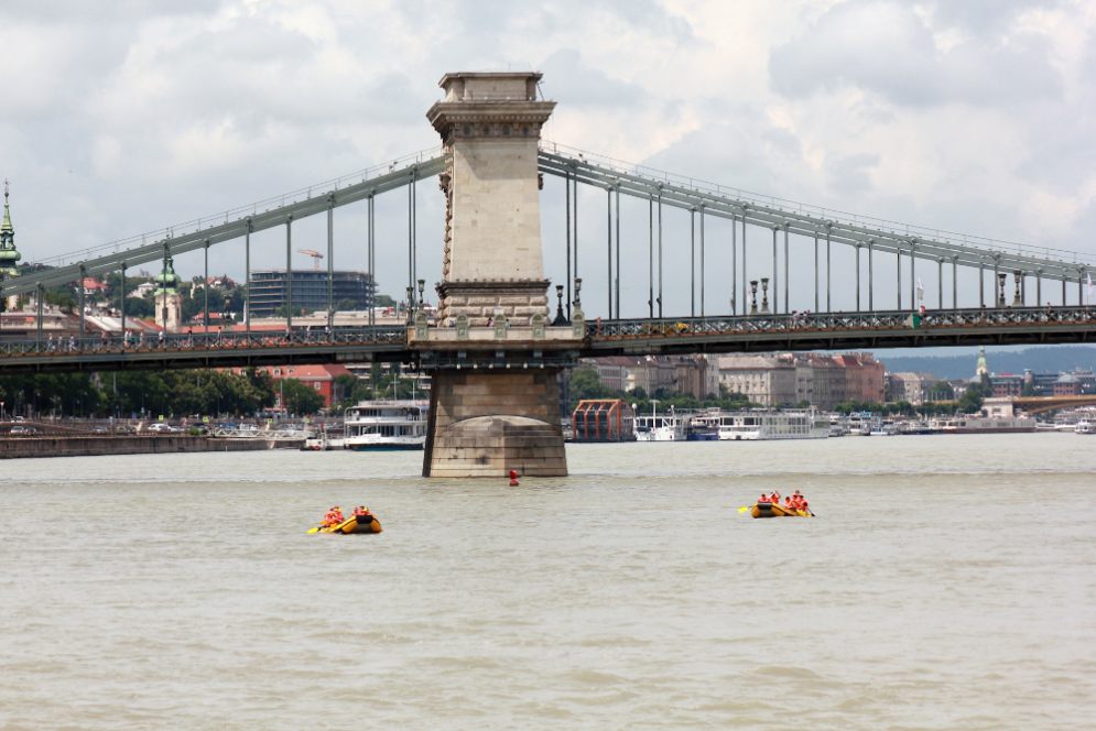 Rafting à la bière à Budapest