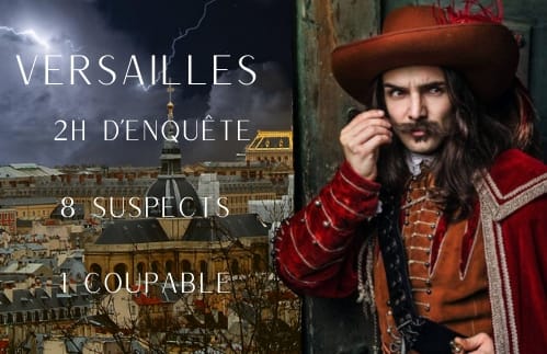 Escape game en extérieur dans les jardins du château de Versailles