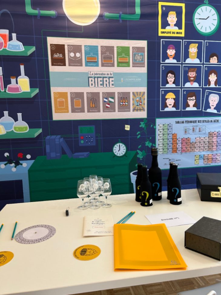 Enquête bièrologique à Lille - Team Building