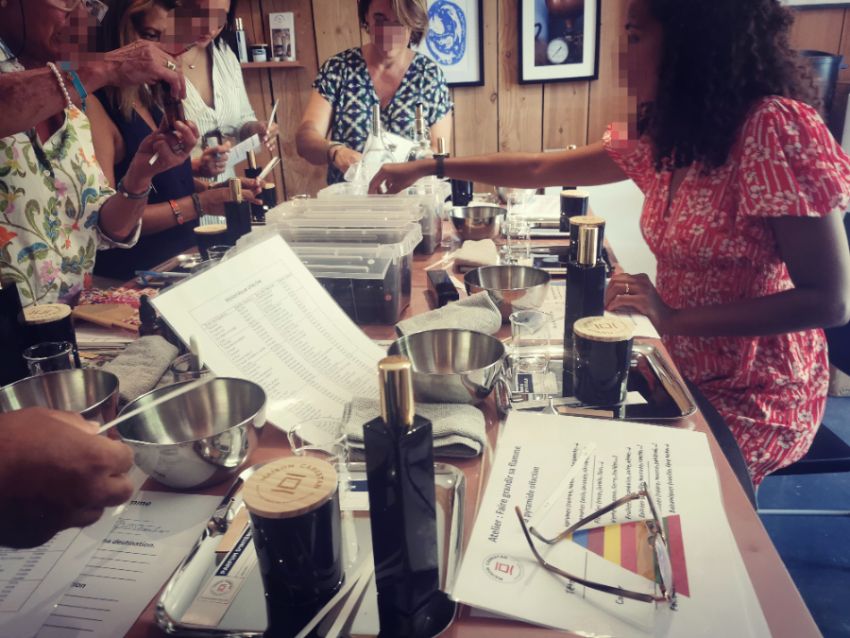 Atelier création de bougie et parfum d’intérieur à Sainte Croix du Mont