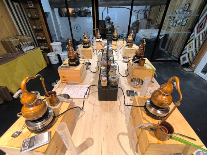 Atelier initiation à la distillation de whisky à Sainte Croix du Mont