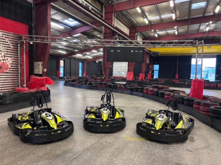 Karting, laser et mini-motos près de Reims