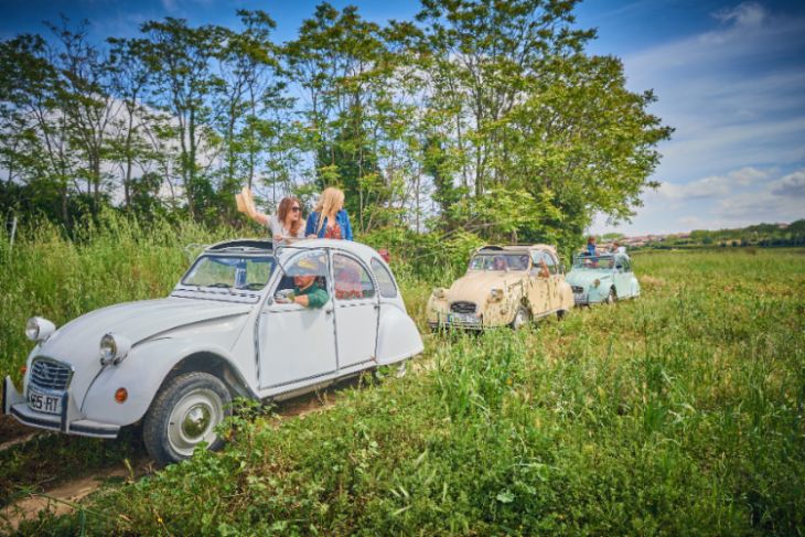 Balade en 2CV dans l'Héraut