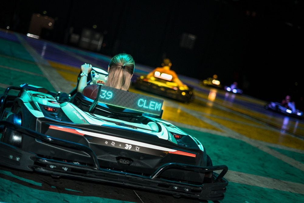 Karting comme dans un jeu vidéo à Rennes - Réalité Augmentée 