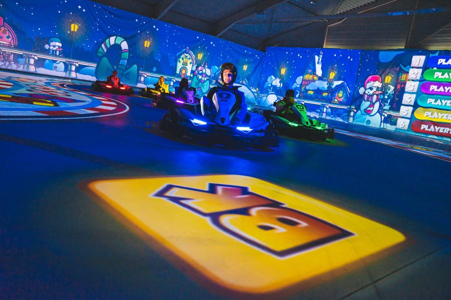 Karting comme dans un jeu vidéo à Rennes - Réalité Augmentée 