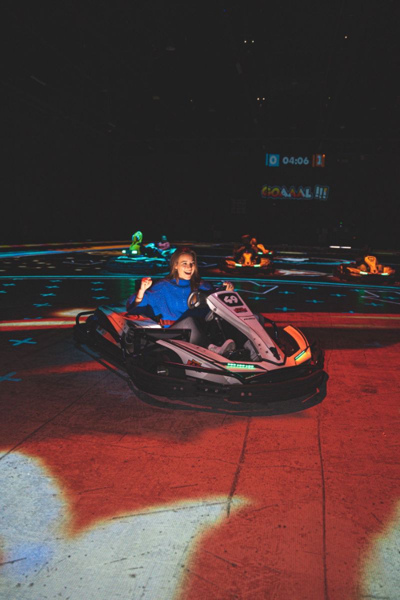 Karting comme dans un jeu vidéo à Rennes - Réalité Augmentée 