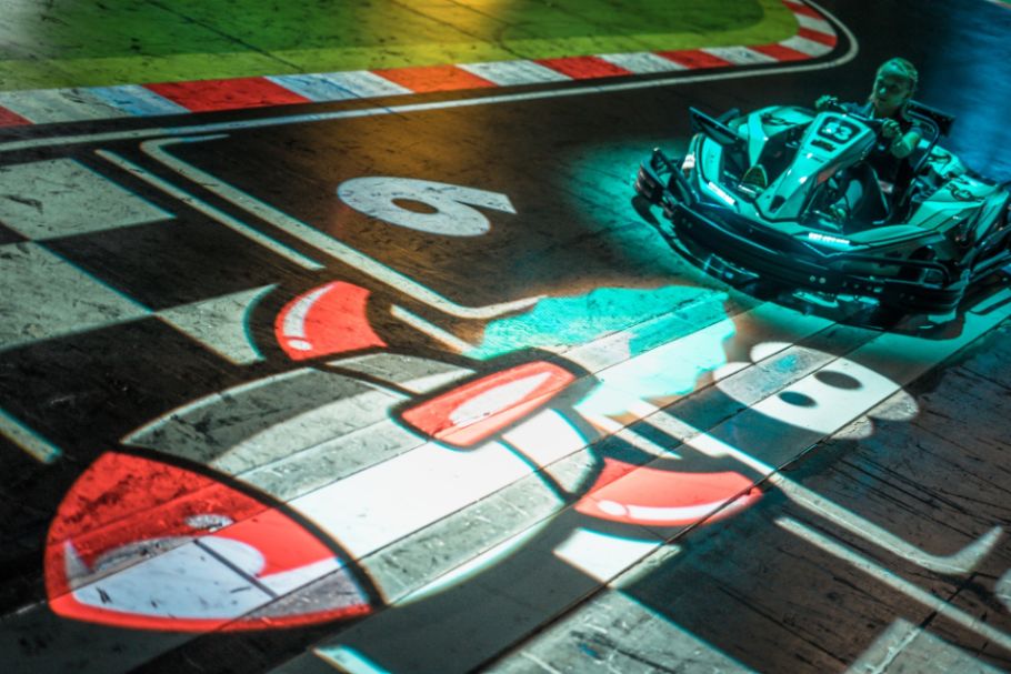 Karting comme dans un jeu vidéo à Rennes - Réalité Augmentée 