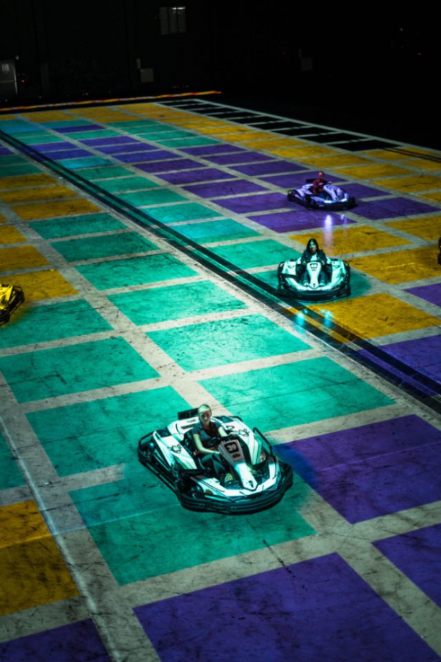 Karting comme dans un jeu vidéo à Rennes - Réalité Augmentée 