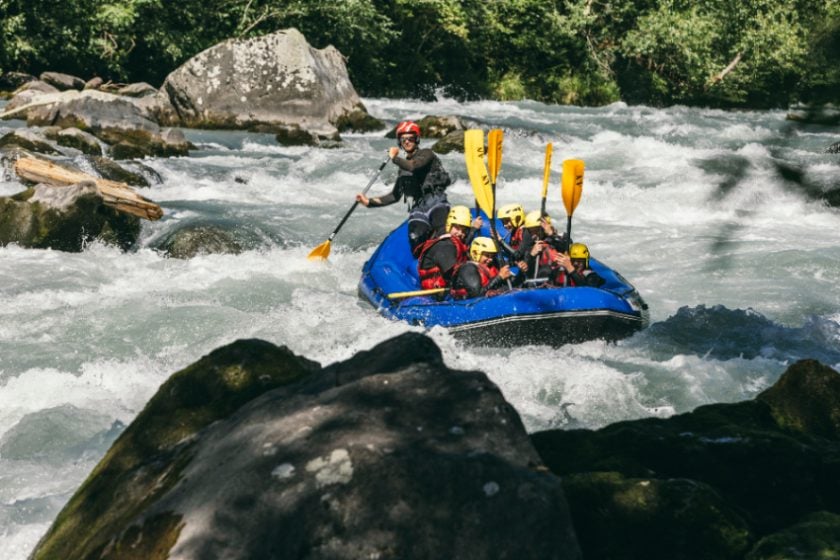 Rafting - Descente des rapides d’Aime de l’Isère