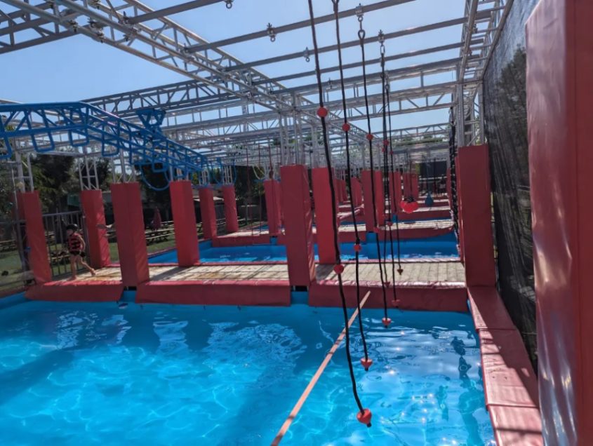 Parcours Ninja à Antibes