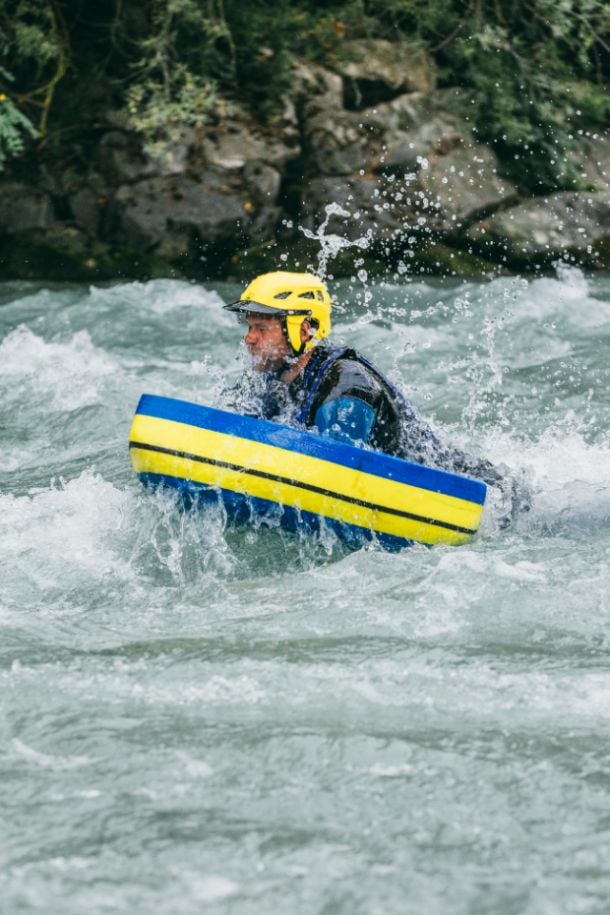 Descente en hydrospeed - gorges de Centron