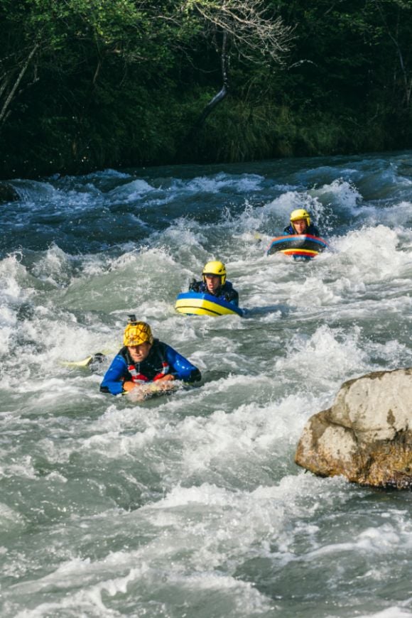 Descente en hydrospeed - gorges de Centron