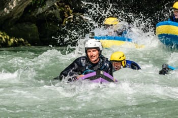 Descente en hydrospeed - les rapides d’Aime
