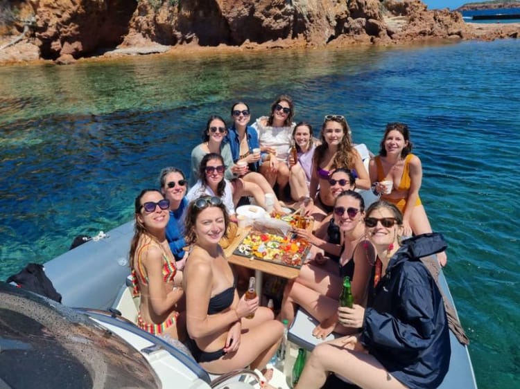 Journée EVG/EVJF en bateau à Saint-Raphaël