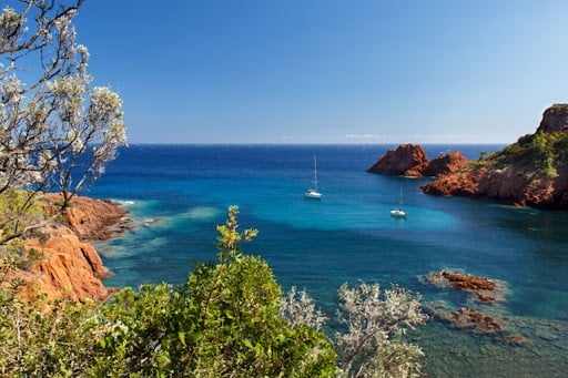 Visite privée en bateau avec skipper : Île d'Or & calanques de l'Estérel - Saint Raphaël