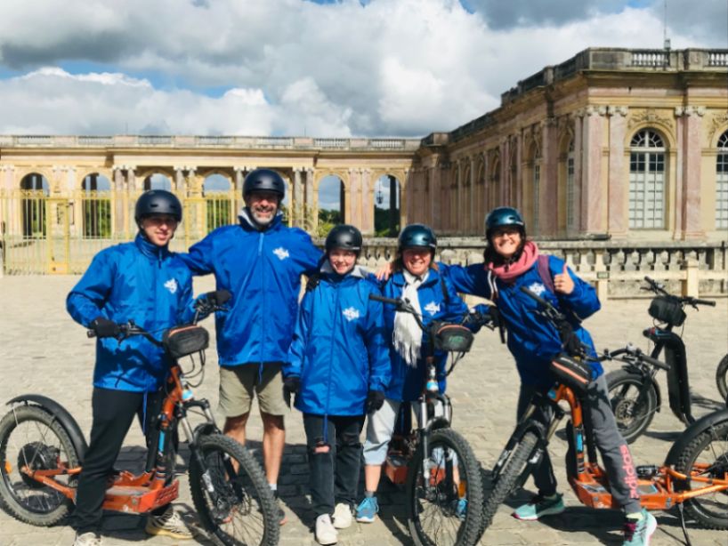 Balade accompagnée en trottinette tout terrain à Versailles
