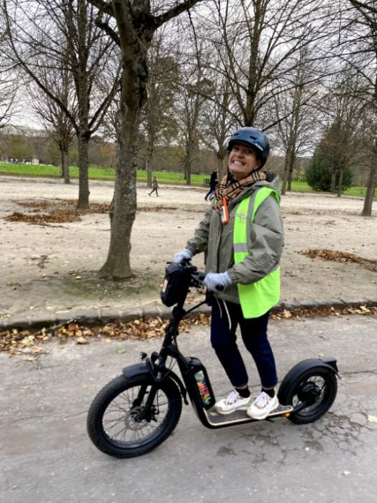 Location de trottinette semi tout terrain à Versailles