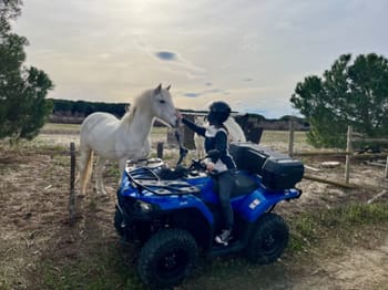 Randonnée Quad à Montpellier dans le Gard