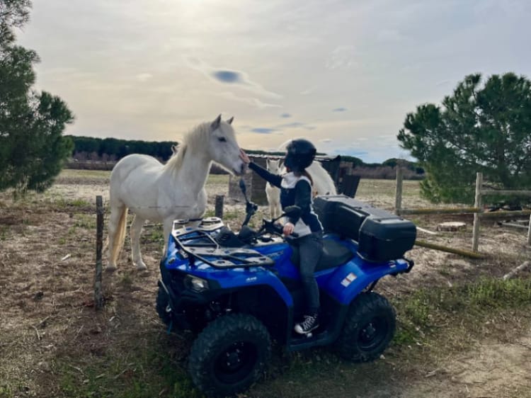 Randonnée Quad à Montpellier dans le Gard