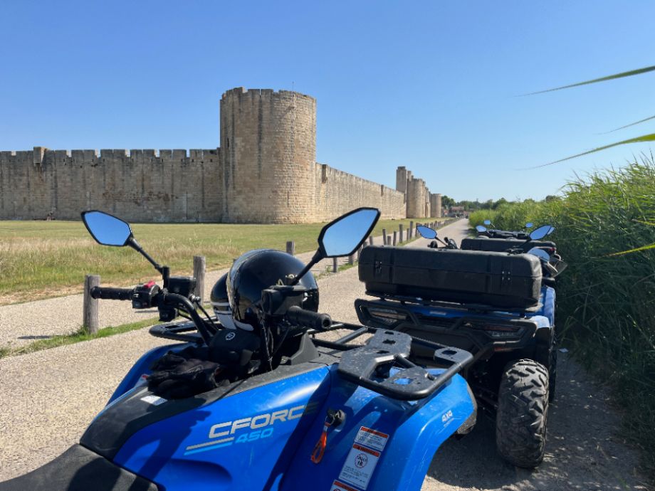 Randonnée Quad à Montpellier dans le Gard