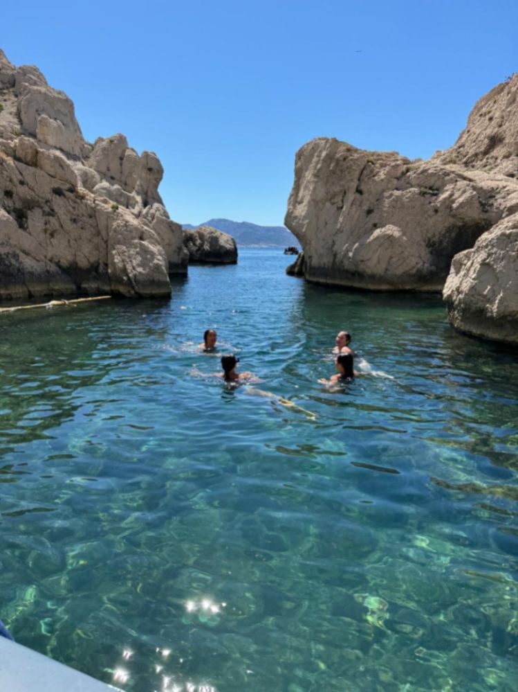 Excursion en mer à Marseille