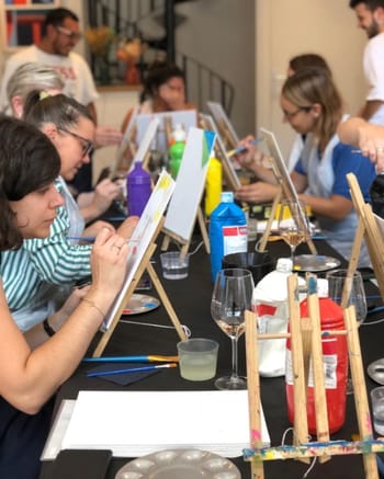 Ateliers Peinture & Brunch et Peinture & Drink à Lyon