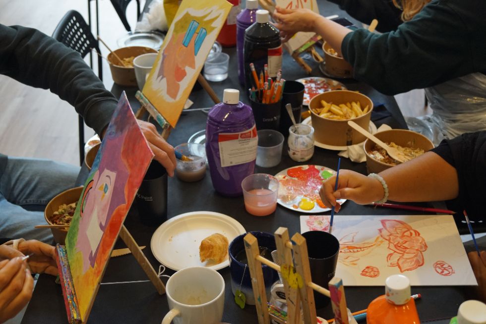 Ateliers Peinture & Brunch et Peinture & Drink à Lyon