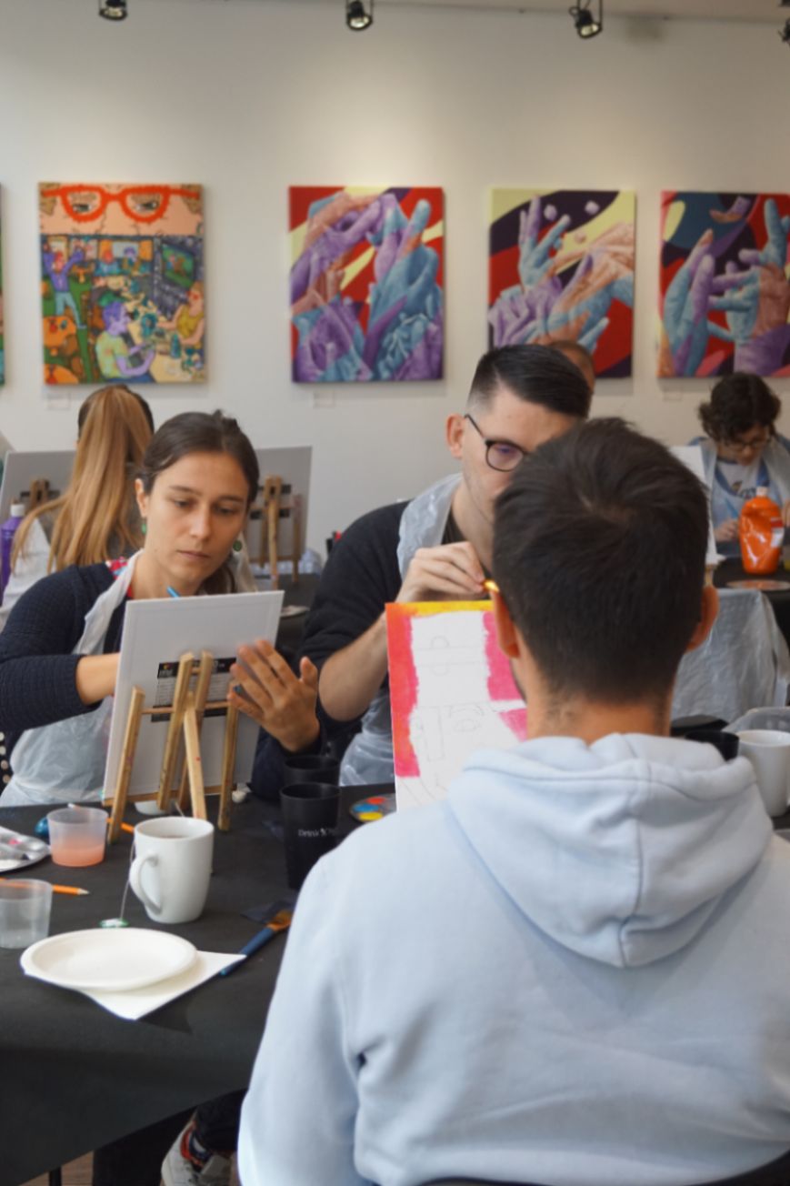 Ateliers Peinture & Brunch et Peinture & Drink à Lyon