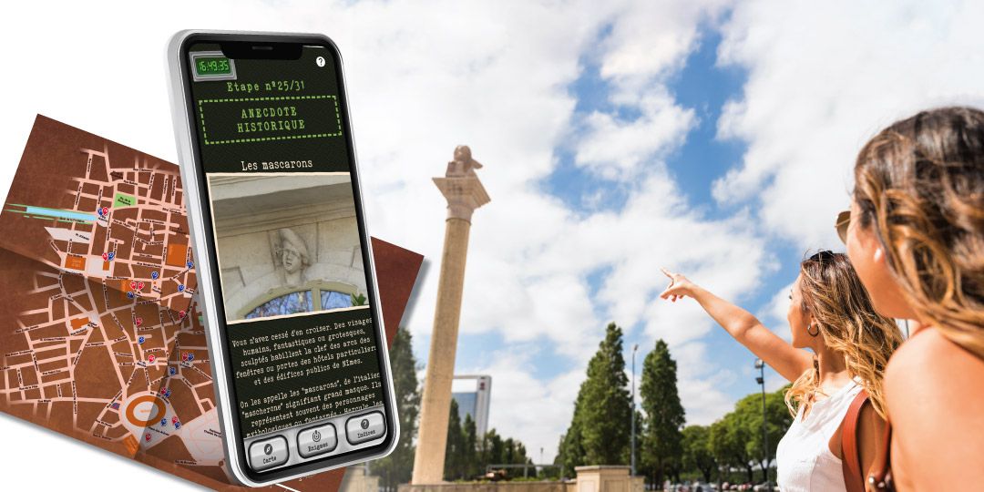 Jeu de piste à Nîmes - version mobile