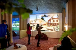 Shooting interactif dans un bar - Paris