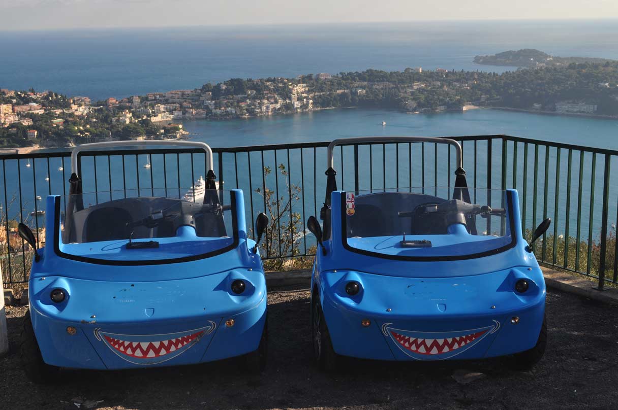 Visite guidée de Nice et de la French Riviera en voiture insolite et privée