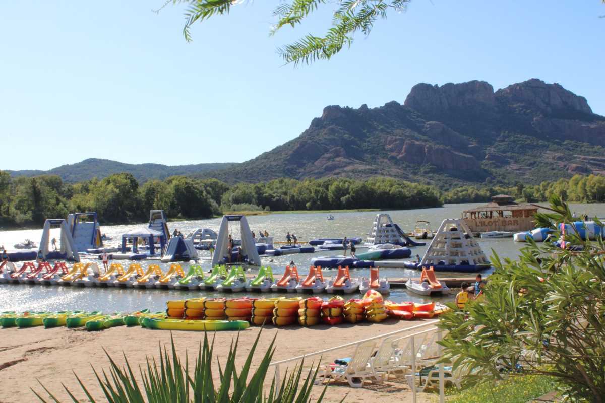 Multi-activités nautiques au Lac de l'Aréna près de Cannes