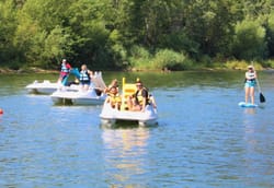Multi-activités nautiques au Lac de Saint-Cassien près de Cannes