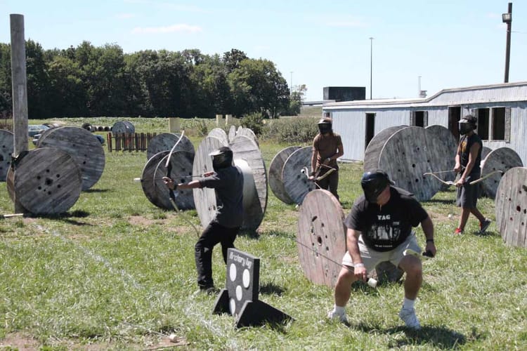 Archery game à Saint-Sébastien-sur-Loire