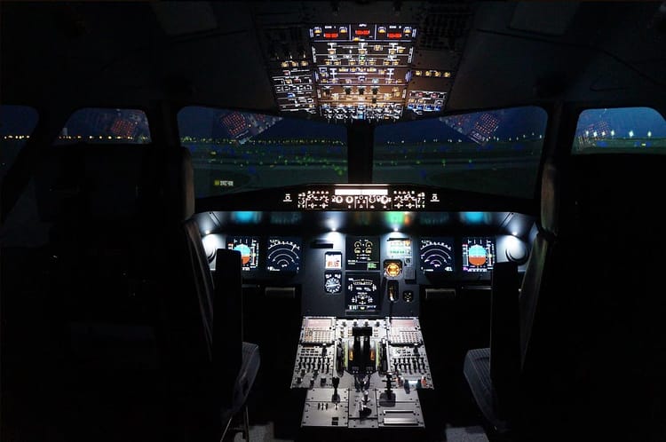 Simulateur de Vol d'un avion Airbus A330 à Paris