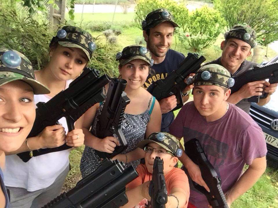 Laser Game extérieur à domicile dans la région autour de Lyon