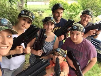 Laser Game extérieur à domicile dans la région autour de Lyon