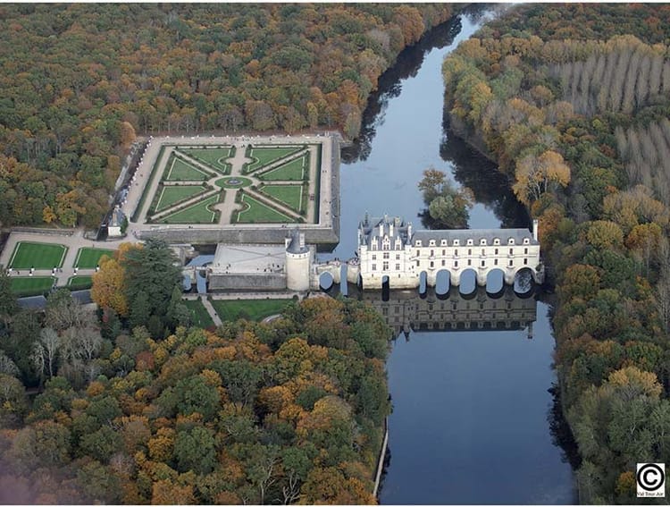 Survol en ULM des châteaux de la Loire - Château de la Loire ULM